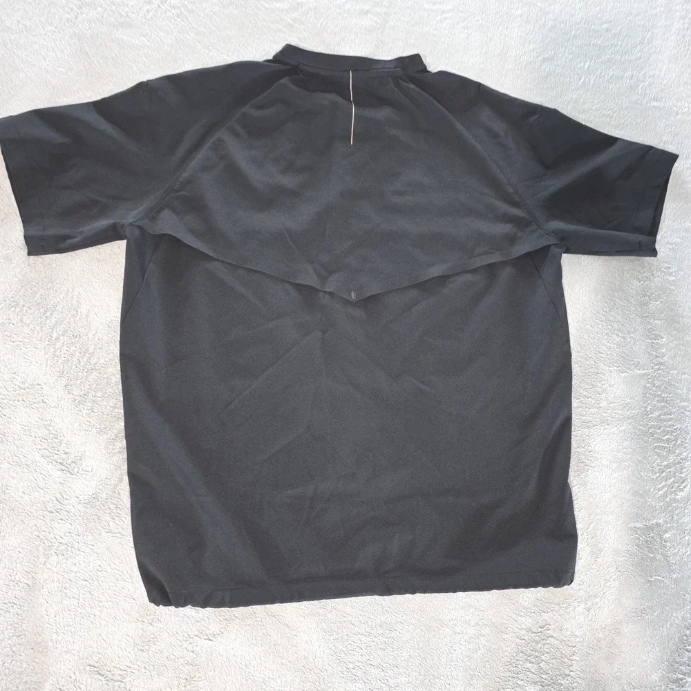 EvoShield Black‎ Performance Short Sleeve Vented Shirt Youth Medium Baseball